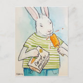 Lick Hare Postkarte (Vorderseite)