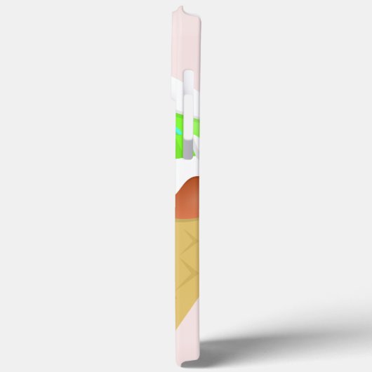 Lick it to Ice Cream 2 Pastellfarben iPhone Case (Rückseite / Links)