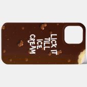 Lick it to Ice Cream 4 Pastellfarben iPhone Case (Rückseite (Horizontal))