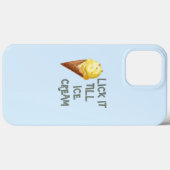 Lick it to Ice Cream 9 Pastellfarben iPhone Case (Rückseite (Horizontal))