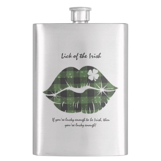 Lick (Luck) von der irischen Redaktion Flachmann (Vorderseite)