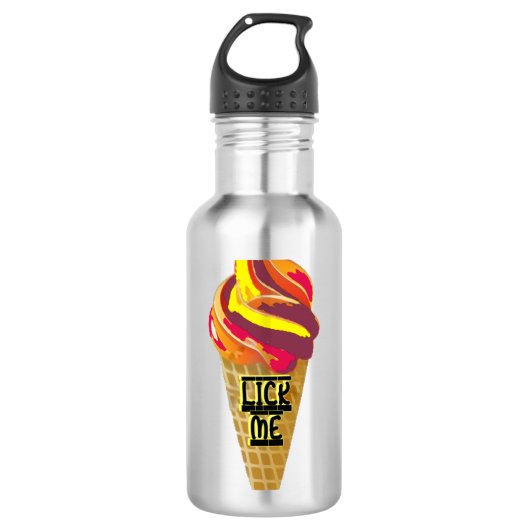 Lick Me Liberty Flasche Trinkflasche (Vorderseite)