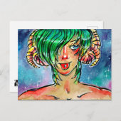 Lick Me Postkarte (Vorne/Hinten)