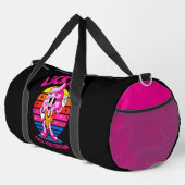 Lick Me Till Ice Cream" - Funny Cartoon Duffle Bag (Rechte Ecke)
