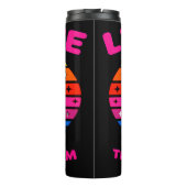 Lick Me Till Ice Cream" - Funny Cartoon Thermosbecher (Rückseite)