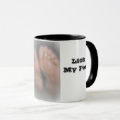 Lick My Feet Tasse (VorderseiteRechts)