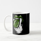 Lick Smoke Weed Pattern Pot Geschenk Kaffeetasse (Links)