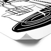 Lick the Beaters Funny Mama Mutterposter-Zeichen Poster (Ecke)