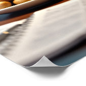 Lick übernimmt die Verantwortung: Karten und Münch Poster (Ecke)