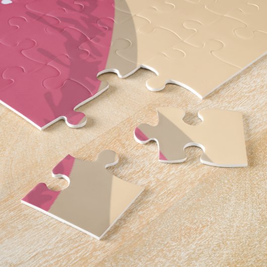 LICKEN LIPS KISS JIGSAW PUZZLE (Seite)