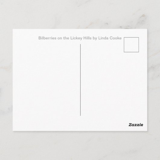 Lickey Hills Postkarte (Rückseite)