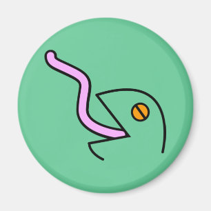 licky Eidechse Magnet