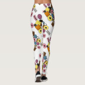 Licorice Allsorts Candy Candies Feinschmecker Leggings (Rückseite)