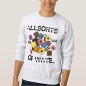 Licorice Allsorts of Ways Candy Sweatshirt (Vorderseite)