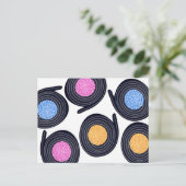 Licorice Catherine Wheels Postkarte (Stehend Vorderseite)