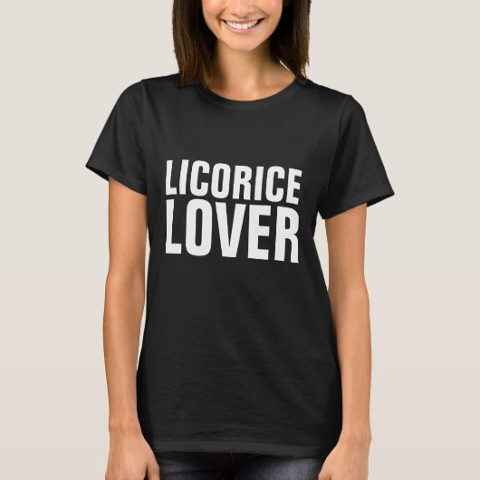 LICORICE LOVER T - SHIRT (Vorderseite)