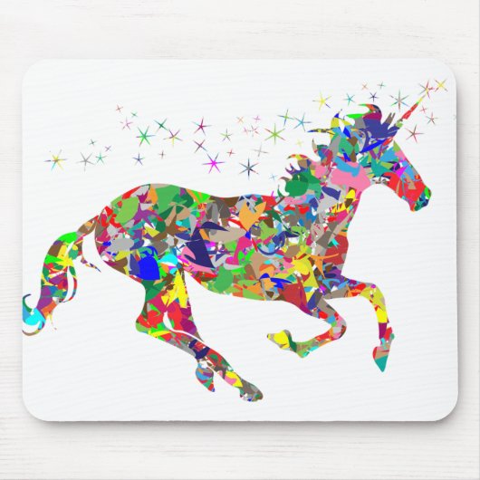 Licorne Rainbow Mousepad (Vorne)