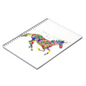 Licorne Rainbow Notizblock (Linke Seite)