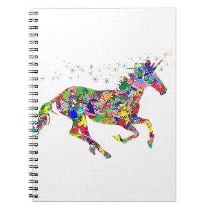 Licorne Rainbow Notizblock