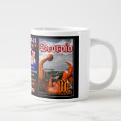 Licorpio - Waage-Skorpionstierkreis Spitze durch Jumbo-Tasse (Rechts)