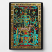 Lid des Großen Grabes von Pakal - Palenque Astrona Fotoplatte (Vorderseite)