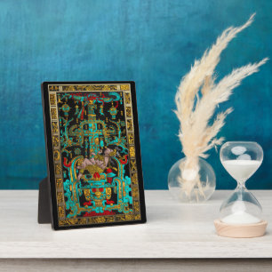 Lid des Großen Grabes von Pakal - Palenque Astrona Fotoplatte