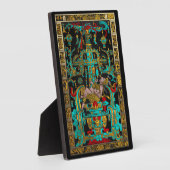 Lid des Großen Grabes von Pakal - Palenque Astrona Fotoplatte (Seite)