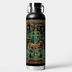 Lid des Großen Grabes von Pakal - Palenque Astrona Trinkflasche