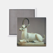 Lid eines unguenten Glases in Form eines Ibex Magnet (Vorderseite/Rückseite)