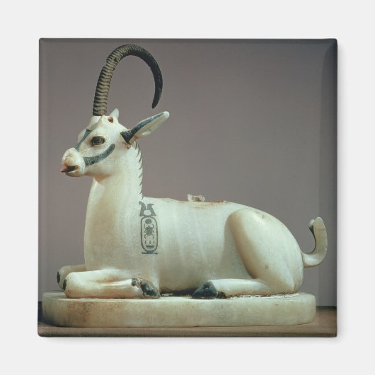Lid eines unguenten Glases in Form eines Ibex Magnet (Vorne)