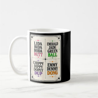Lida Bida Boda Butt Emvibesld Jadegrüner Ball Kaffeetasse