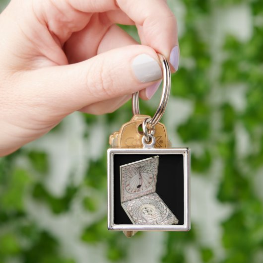 Lidded Kompass, 1627 Schlüsselanhänger (Hand)