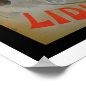 'Lidia', 1895 (colour litho) Poster (Ecke)