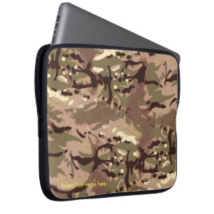 LIDJ Design. Camouflage Camouflage, darum bist du? Laptopschutzhülle