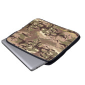 LIDJ Design. Camouflage Camouflage, darum bist du? Laptopschutzhülle (Vorne Knopf)