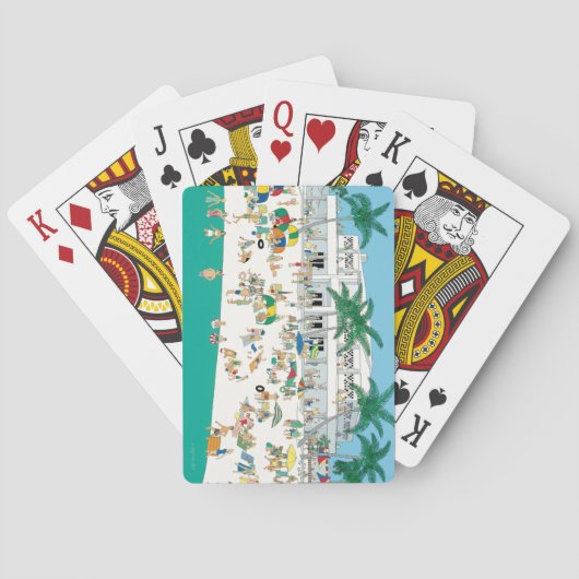 Lido Beach Casino Spielkarten (Rückseite)