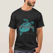 Lido Key Beach Florida Fl Sea Turtle Scuba Tauchen T-Shirt (Vorderseite)