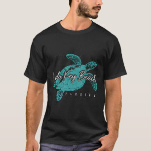 Lido Key Beach Florida Fl Sea Turtle Scuba Tauchen T-Shirt