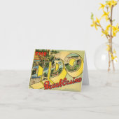 Lido Key Sarasota Card Karte (Gelbe Blume)