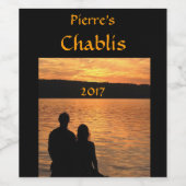 Lido Locarno Weinetikett (Einzelnes Label)