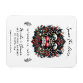 Lido Love Skeletto Herzlich willkommen im Cristall Magnet (Horizontal)