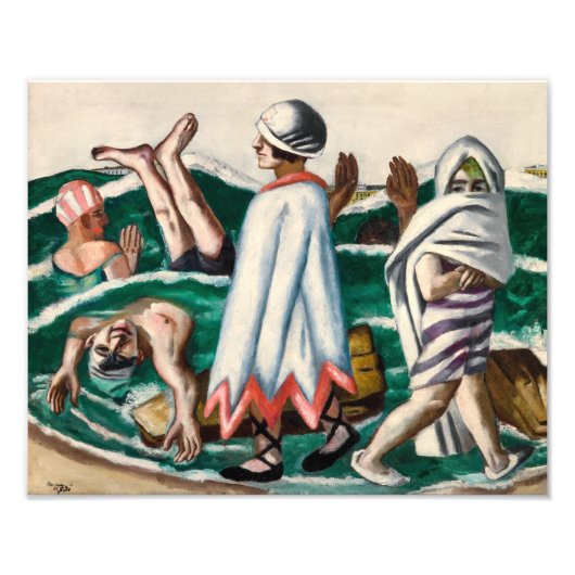 Lido | Max Beckmann | Fotodruck (Vorne)