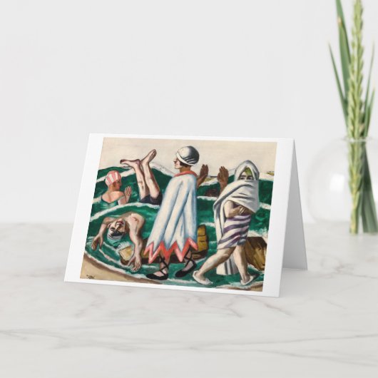 Lido | Max Beckmann | Karte (Vorderseite)