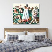 Lido | Max Beckmann | Leinwanddruck (Insitu (Schlafzimmer))
