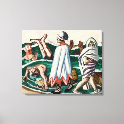 Lido | Max Beckmann | Leinwanddruck (Vorderseite)