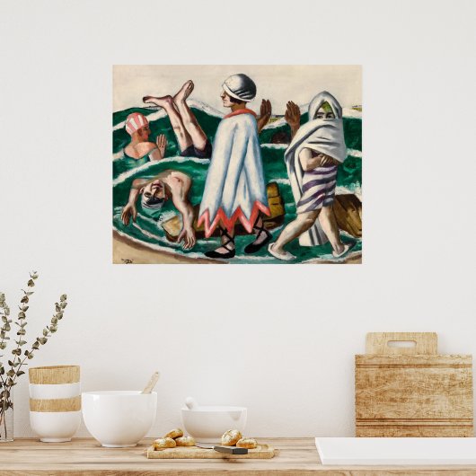 Lido | Max Beckmann | Poster (Küche)