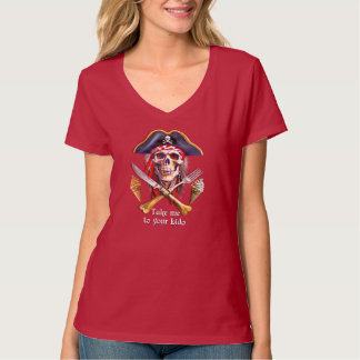 Lido Pirate mit Eiscreme zum Büffeln T-Shirt