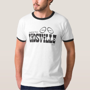 Lidsville Logo Schwarzes T-Shirt