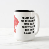 "Lieb geliebte" Tasse (VorderseiteRechts)