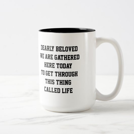 "Lieb geliebte" Tasse (Rechts)